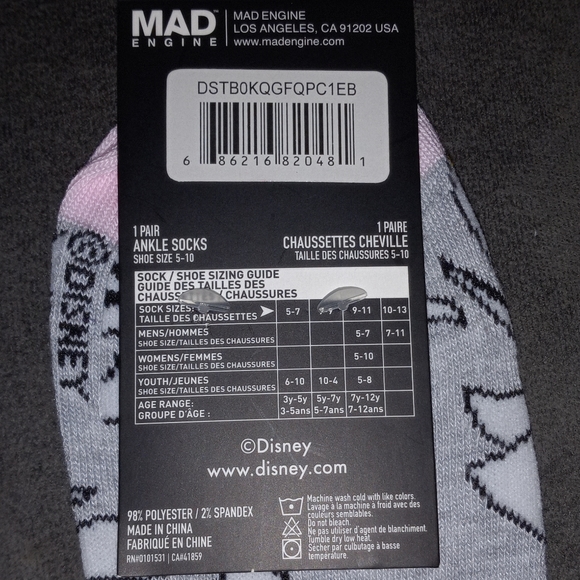 The Night Before Christmas Women Ankle Sock - Picture 2 of 2